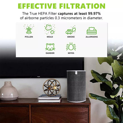 Filter Replacement for Xiaomi Mi Air Purifier 2 2S 2C 3 3H 3C Pro Class 13 AUS