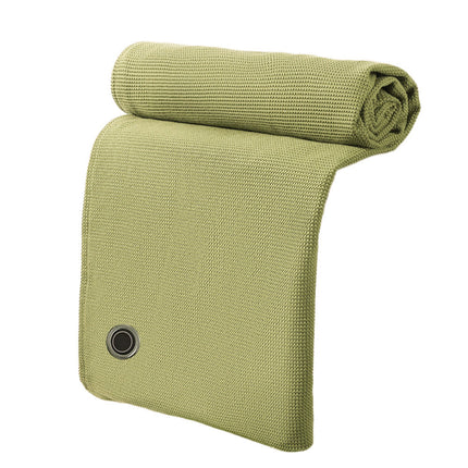 USB Electric Heated Throw Blanket Warm Poncho Wrap Blanket Portable Heated Shawl  (Green)