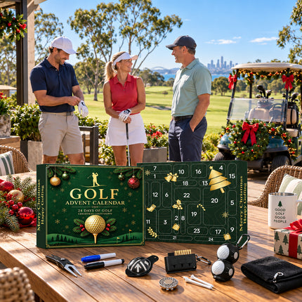 24 Day Golf Advent Calendar with Golf Accessories Christmas Gift for Golfers