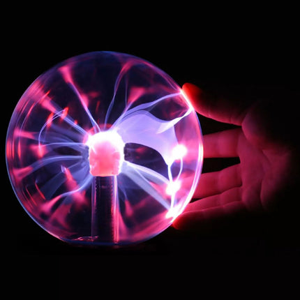 Magic Plasma Ball Touch USB Lamp Electric Globe Night Light Glass Lighting 14cm