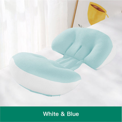 Made 2023 Nursing Pillow Support Pregnancy Pillows Feeding Baby Sleeping Green & Blue