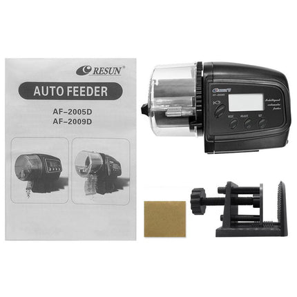 Automatic Aquarium Tank Feeding Timer Digital LCD Auto Fish Food Feeder