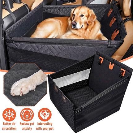 Dog Car Back Seat Extender, Quilted Pet Hammock Cover, Dog Hammock Pet Seat