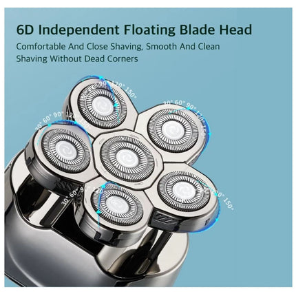 Electric Shaver, Ultimate Grooming Kit for Men, Washable Wet Dry Shaver new
