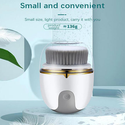 Waterproof Silicone Face Cleansing Brush Massager
