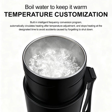 420ML Car Truck  Travel Electric Kettle Portable Coffee Tea Heated Cup