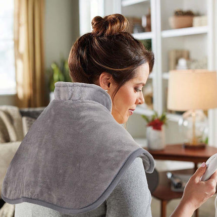SOQ Electric Heating Wrap Pad Fast Heating Auto Shut Off for Neck Shoulder Back