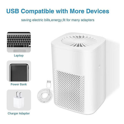 Home Air Purifiers for Large Room with H13 Filter Captures Smoke, Odor & Pet Dander
