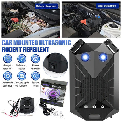 Ultrasonic Mouse Mice Car Home Mice Rat Repeller Battery Powered Pest Repellent