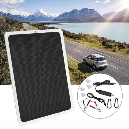 12V 60W Solar Panel Trickle Car Battery Charger Power Portable Waterproof Boat