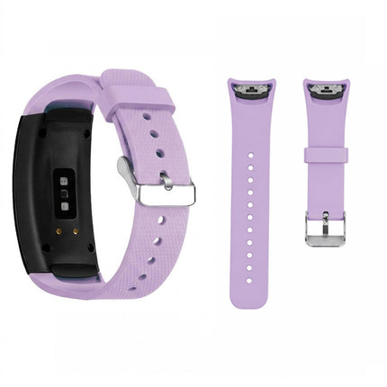 Samsung Smart Wristband Gear Fit 2 Pro/Fit2 Band Sport Silicone Wrist Strap Light Purple