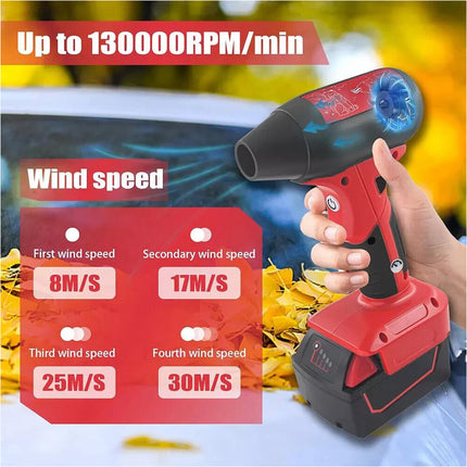 130000 RPM Turbo Jet Air Blower for Einhell / OZITO 18V Battery