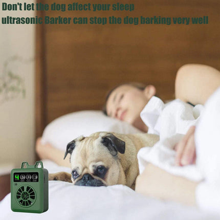 Ultrasonic Anti-Barking Device Pet Dog Bark Control Stop Repeller Silencer Tool