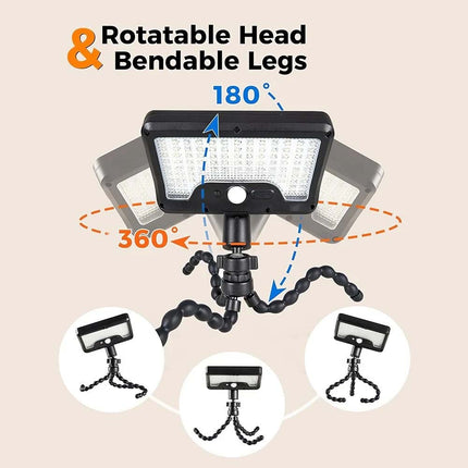 96 LED Solar Lights PIR Motion Sensor Light Outdoor Gardens Security Lights Lamp
