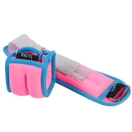 1KG Ankle Wrist Weights Removable Leg Training Exercise Gym Adjustable