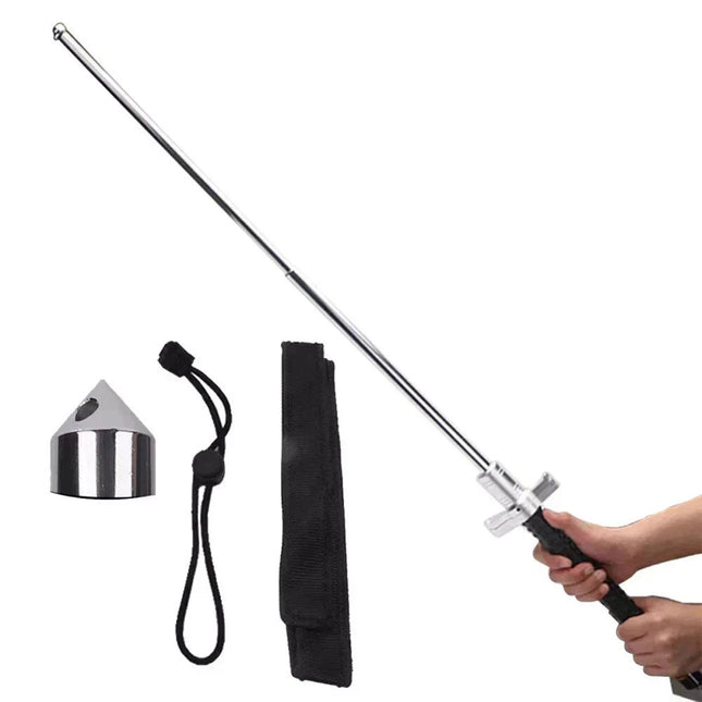 26INCH Walking Sticks Set Poles Anti-Shock Telescopic Adjustable Trekking Hiking
