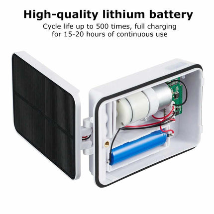 Day/Night Pond Oxygenator Solar Air Pump Water Tank Oxygen Aerator Pool Aquarium