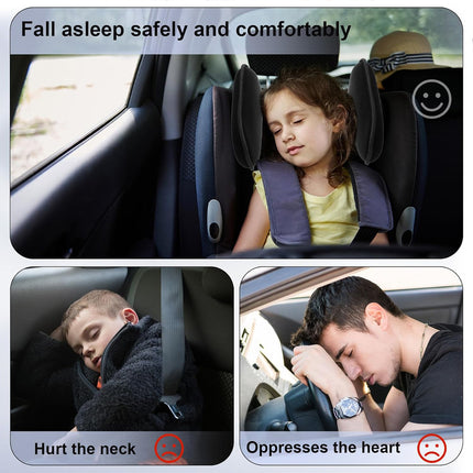 Adjustable  Headrest Neck Pillow Cushion Head Support Pad Soft Comfort