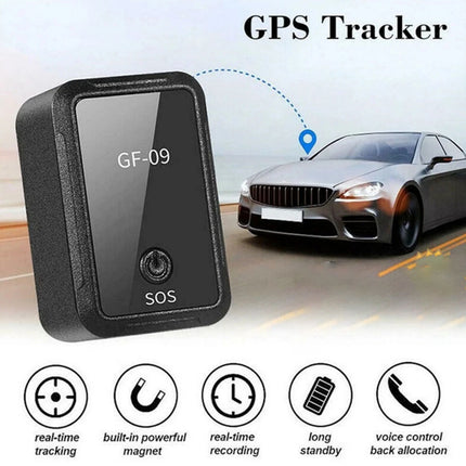 GF09 Mini Magnetic Car Vehicle Tracker Voice Rec Locator Real Time Tracking