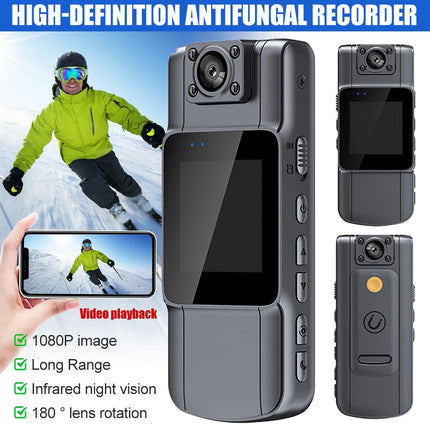 WiFi 4K Camera Camcorder 1080P Body camera Police Cam With Audio Video DVR IR Night Cam