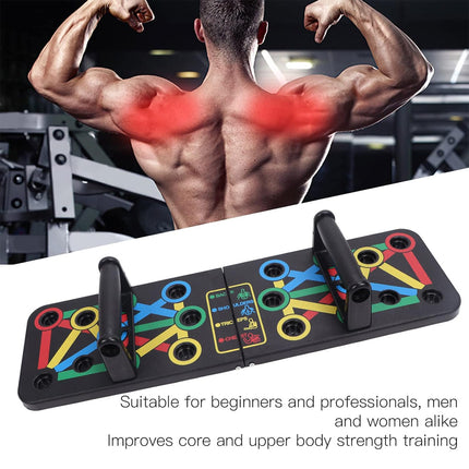 Foldable Body Training Push-up Stand Multifunctional Home Fitness Equipment