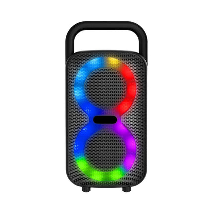 Bluetooth Portable Party Speaker with Colorful Lights Floor Standing Speakers