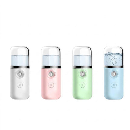 4Pcs Portable Mini Humidifier USB Rechargeable Nano Mist Maker for Office Desk Travel