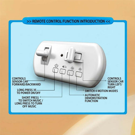 Magic Mini Rc Bus Upgraded RC Remote Control Sensor Car Gestures Follow