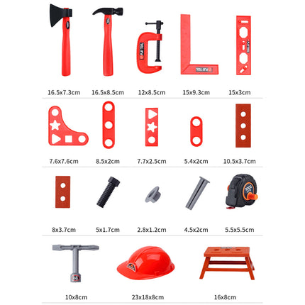 Simulation Tool Set with Toy Drill Tool Box Pretend for Play Construction