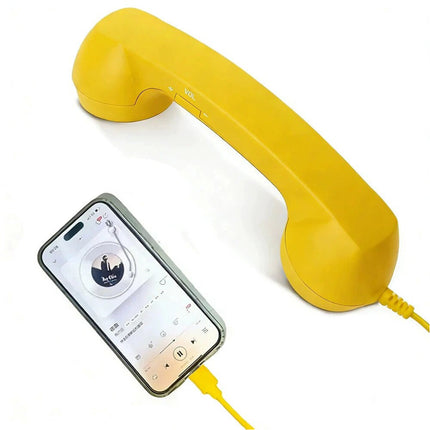 1Pcs Type C Retro Telephone Handset Phone Receiver for Type C Smartphones