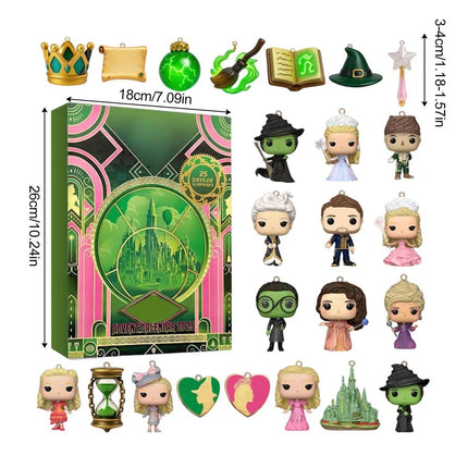 Wicked Advent Calendar 24 Days Surprises Countdown Christmas Girls Gifts Glinda