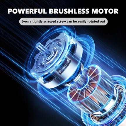 Impact Wrench 1/2" 450Nm Cordless Brushless Power Tool Construction Car Repair
