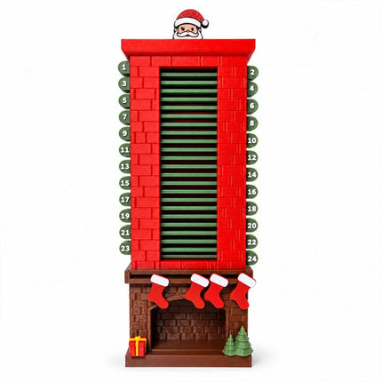 1pc 24 Day Xmas Countdown Santa Chimney Countdown Calendar Christmas AU