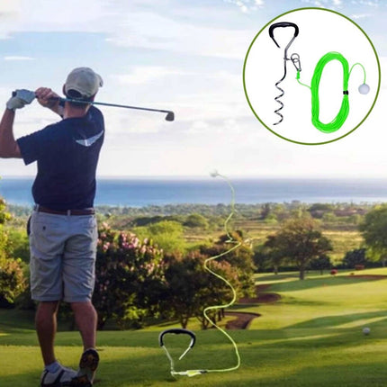 Golf Training Tool for Drivers & Irons - Practice Your Swing Neon Green
