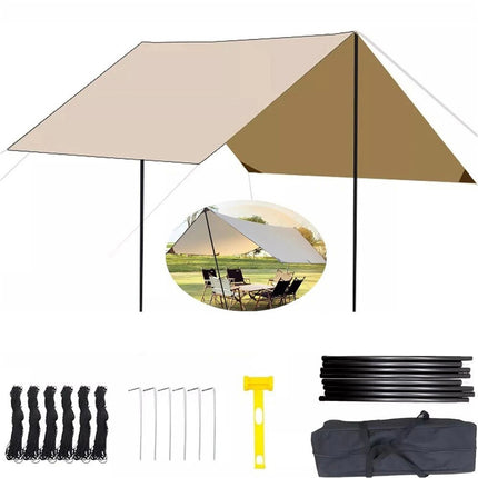 Waterproof Outdoor Camping Tarp Rain Fly Tent for Canopy Hammock Hiking Cover