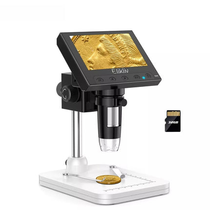 4.3" Coin Magnifier 1000x LCD Digital Microscope USB Coin Microscope