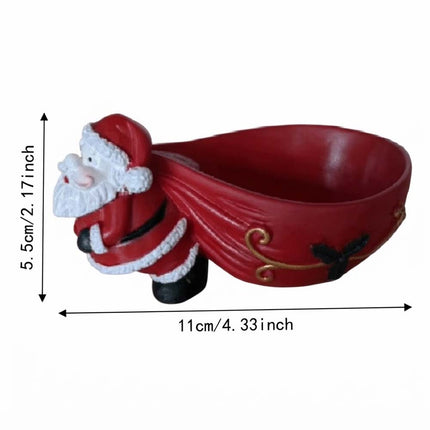 Cute Santa Claus Figurine Cartoon Christmas Decorative Figurine Living Room