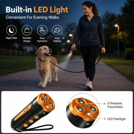 Outdoor Anti Bark Device Ultrasonic Dog Barking Control Stop Repeller Trainer
