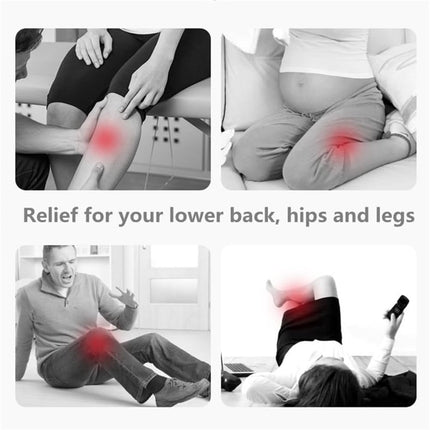 Leg Pillow Ergonomic Side Sleeping Pillows Leg Support Cushion Removable Yellow