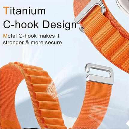 For Apple Watch Band Series 11 42mm SE 3 40mm iWatch Strap Nylon Alpine