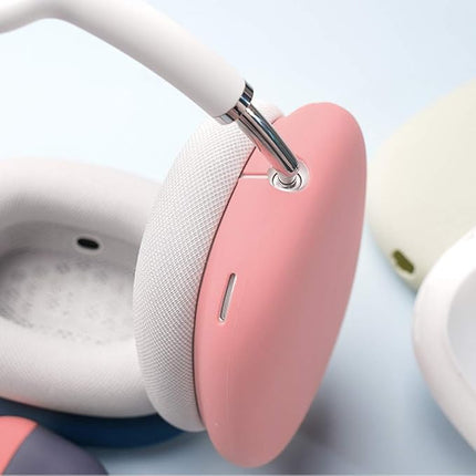 For Apple Airpods Max Headphone Case Cover Shockproof Silicone Full Protector Pink