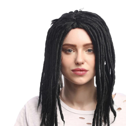 Long Dreadlocks Wig Party Wigs Costume Cosplay Rapper Rasta Hair Dreads Thick