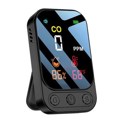 3-in-1 Portable Carbon Monoxide Detector Outdoor Camping Carbon Monoxide Alarm