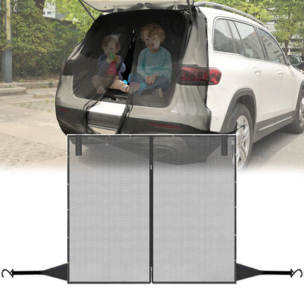 Car Tailgate Anti-Flying Screen Mosquito Net Sunshade Mesh Camping Tent