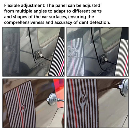 Paintless Dent Repair Removal Tool Checking Reflector Line Board With LED Light