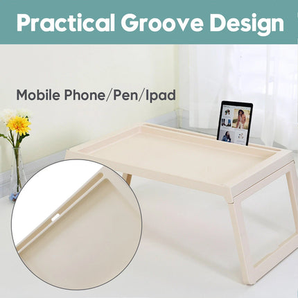 Foldable Laptop Table Tray Bed Sofa Portable Tablet Computer Stand Desk