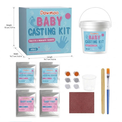 Hands and Feet Keepsake Mould Kit, 3D Memory Craft Souvenir Set