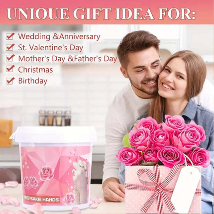 Hand Casting Kit for Couples Adults DIY Keepsake Plaster Statue Cast Kit Gift