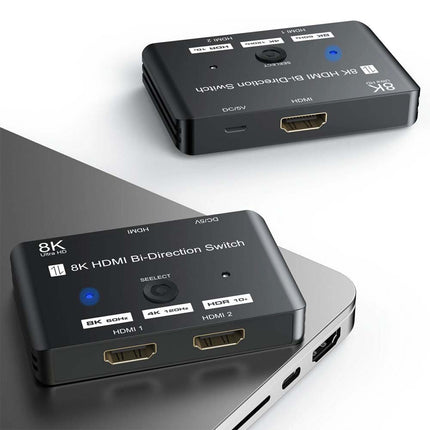 Upgrade Bi-Direction HDMI 8K Switch Switcher HUB Adapter For HDTV PS4 PS5 Xbox