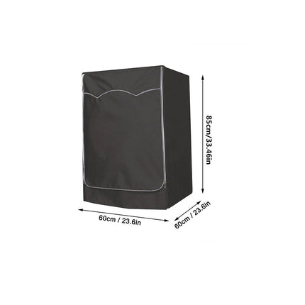Waterproof Dustproof Washing Machine Top Cover Protect Front Load Washer Dryer(60x60x85cm)